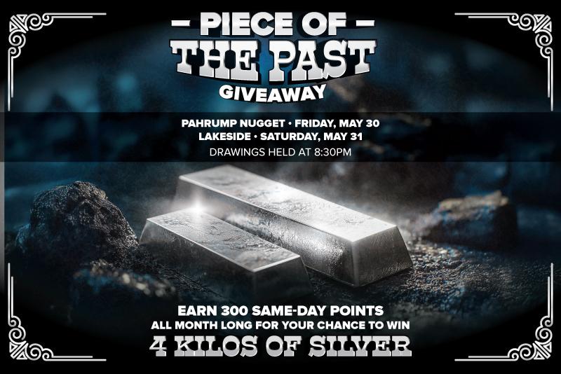 Piece of The Past Silver Giveaway