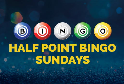 HALF POINT BINGO SUNDAYS