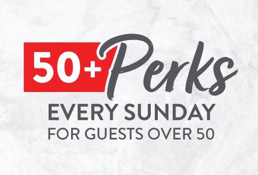 50+ PERKS