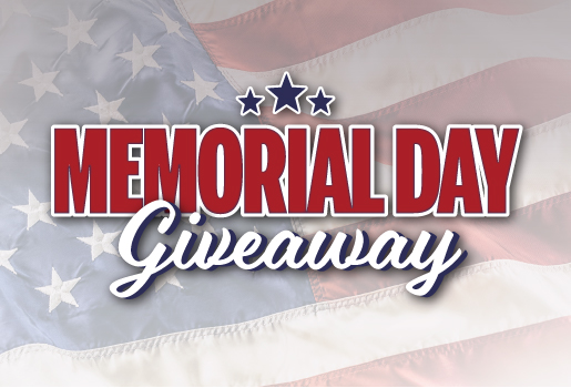 MEMORIAL DAY GIVEAWAY